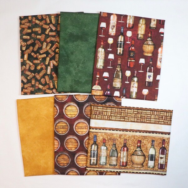 Wine Cork Fabric Etsy