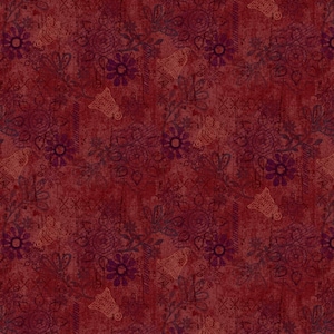 Scrap Happy - Mixed Media Solid - Red - Pattern # GLA-2615-88 - Henry Glass Fabrics - 100% Cotton Woven Fabric - Choose Cut