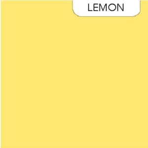 Premium Solid # 9000-520 - LEMON - Northcott Colorworks - 100% Baumwolle Webstoff - Wähle deinen Schnitt