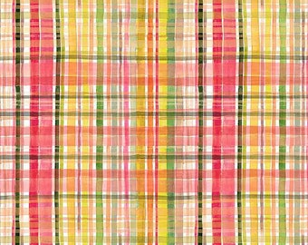 Fall Plaid from the Falling For You Collection - # DAW1577 - by Dear Stella - 100% Cotton Woven Fabric, Price Based on Size of Cut Chosen