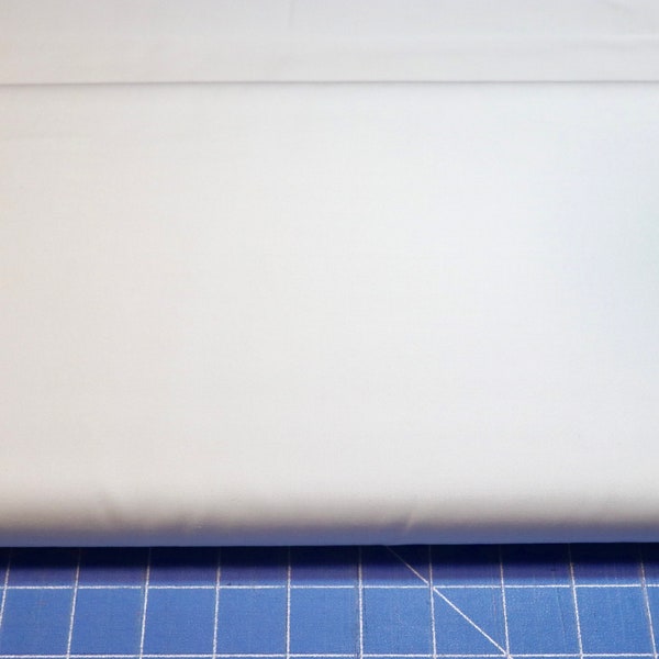 Century Solids - White - # CS-10-COTTONBALL - by Andover Fabrics - 100% Cotton Woven Fabric, Choose Your Cut
