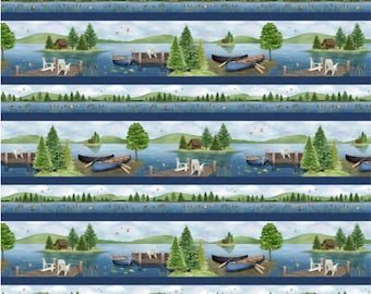 At the Lake 5 Inch Stacker 42 Pieces by Tara Reed for Riley Blake