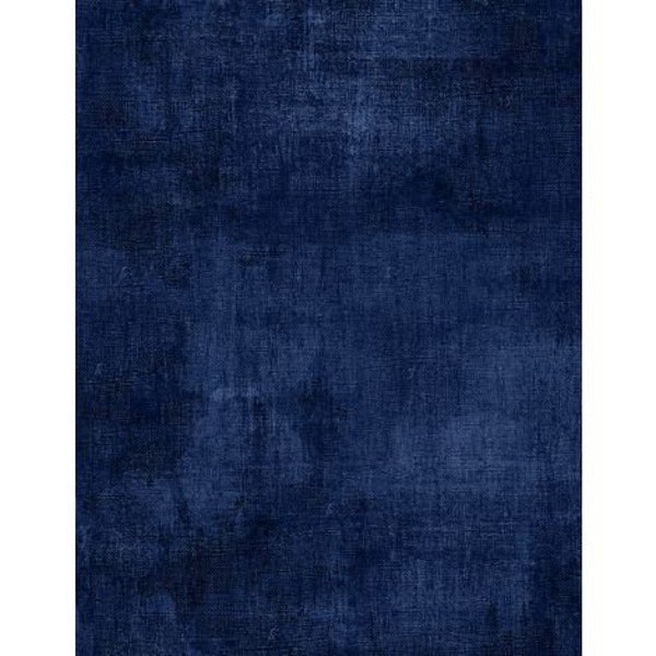 Dry Brush Dk. Denim - #1077 89205 499 - by Wilmington Prints - 100% Cotton Woven Fabric - Choose Your Cut