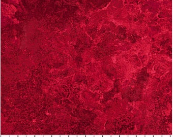 Stonehenge Basics - Modello n. 39302-260 - Rosso cardinale - di Northcott - Tessuto 100% cotone - Scegli il tuo taglio