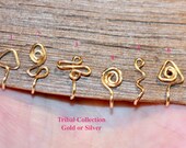 Pierceless Nose Cuff, Fake Nose Ring, No Piercing Nose Jewelry, Nose Ring, Tribal Nose Cuffs, Nose Ring