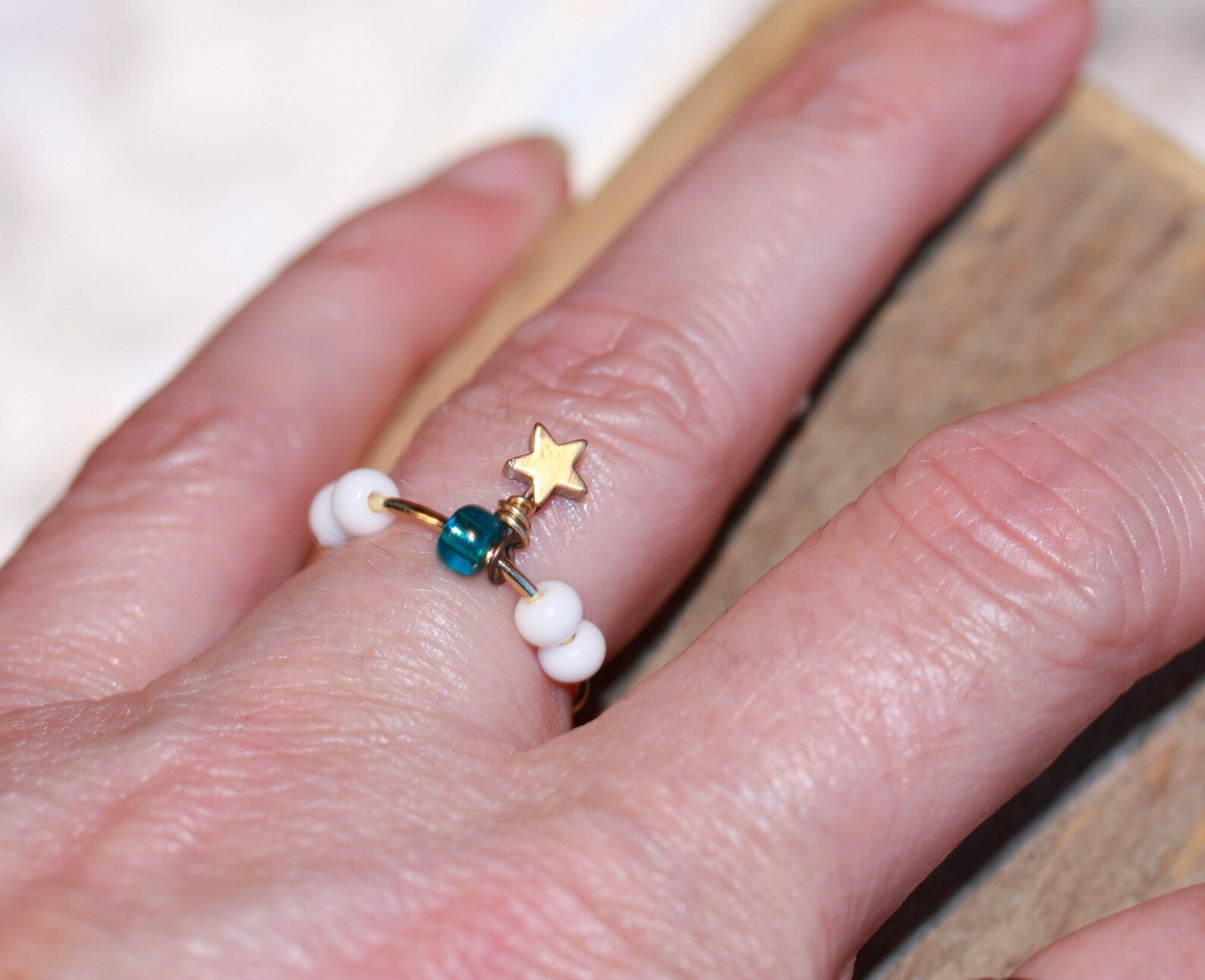 Anxiety Ring Adjustable Fidget Rings Worry Rings Spinner Etsy