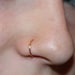 14K Gold Fake Nose Ring - Gold Fake Nose Ring - Gold Faux Nose Ring - Clip on Nose Ring - hoop nose ring - nose ring hoop 
