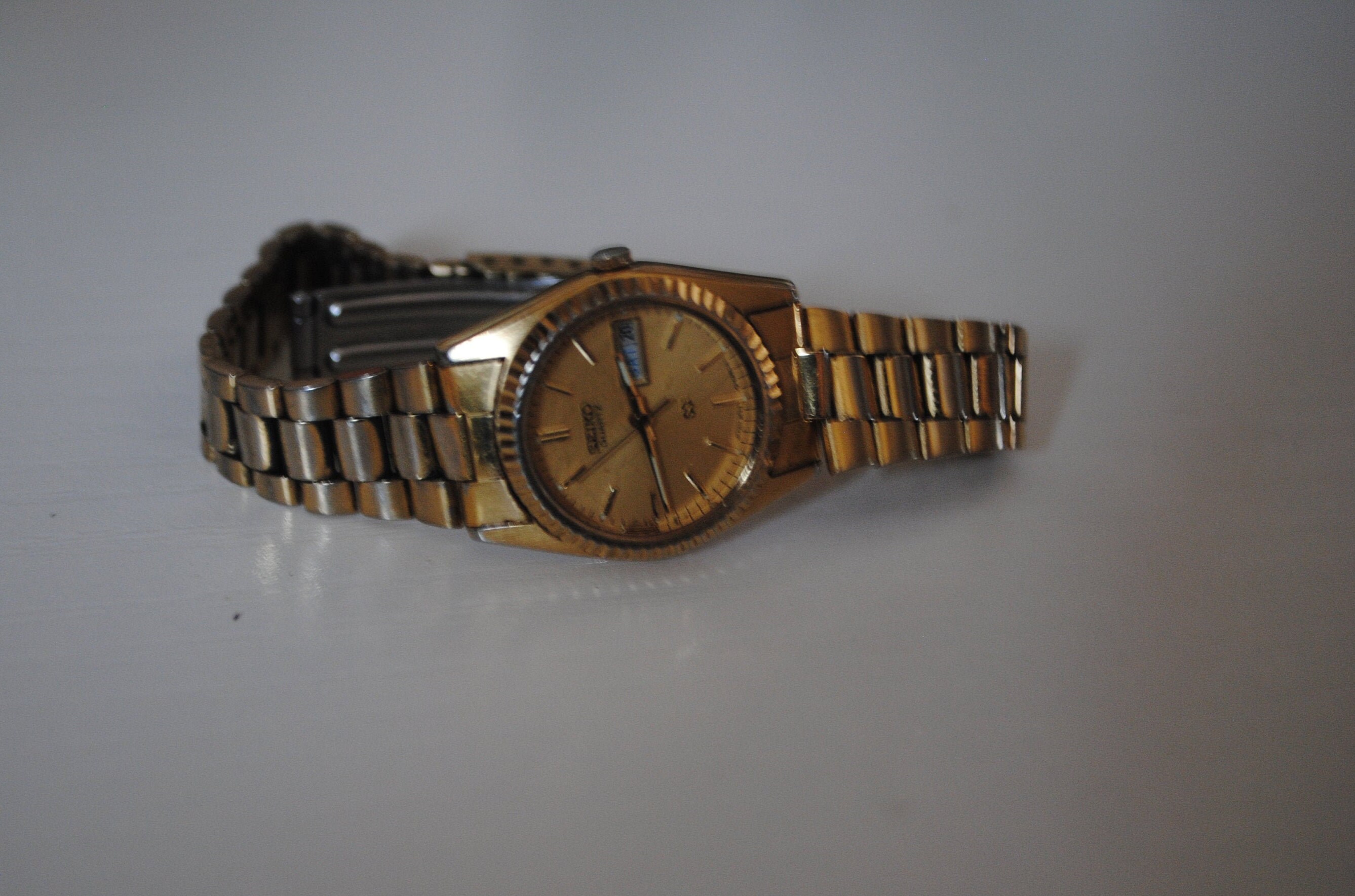 VTG Ladies Seiko S3 President Style Watch Gold Tone Date Day | Etsy