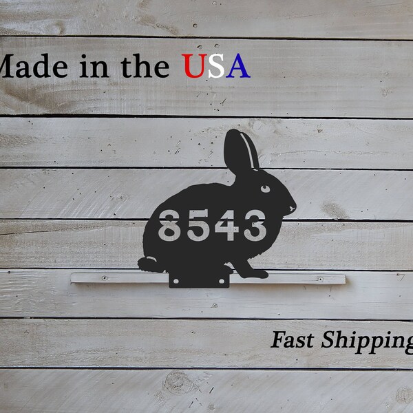 Bunny and Mailbox Etsy