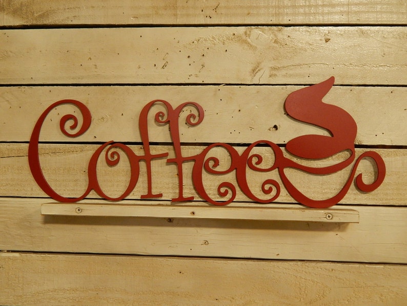 Metal Coffee Sign Coffee Shop Sign Coffee Mug Sign Coffee Etsy