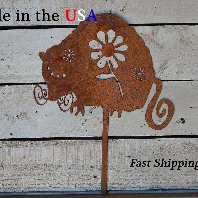 Rusty Garden Art - Etsy