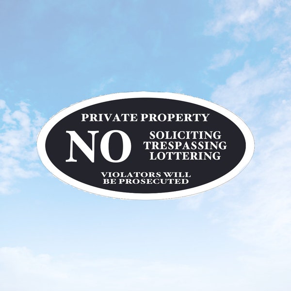 Private Property Etsy