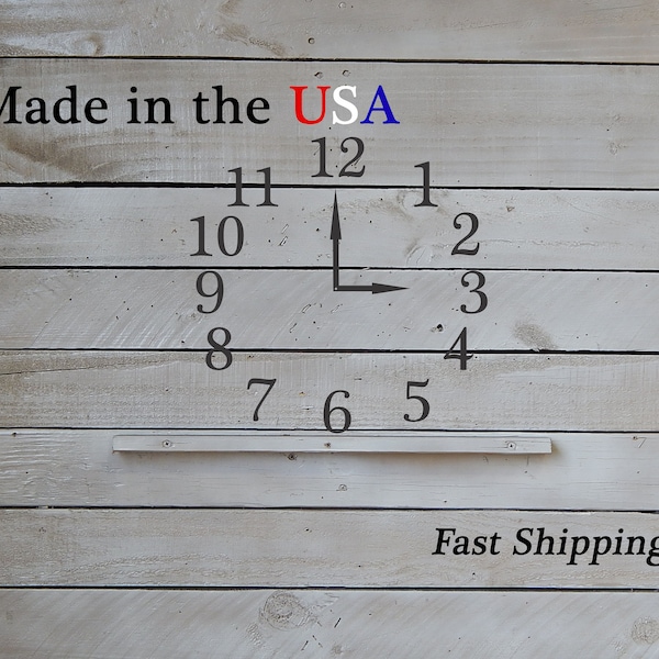 Metal Clock Numbers Etsy