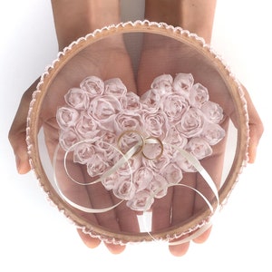 Wedding Ring Holder Necklace, ring pillow alternative, ring bearer pil –  The Lonely Heart Co