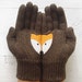 Morgan Osborne reviewed CHRISTMAS, HOLIDAY GIFT, Fox Gloves, Brown Gloves, Animal Lovers, Special Gift, Xmas Gift Idea, Fun Gloves, Cool Gift, Unisex Gift, Holiday