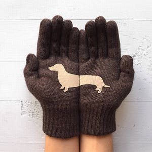 Dachshund gloves clearance