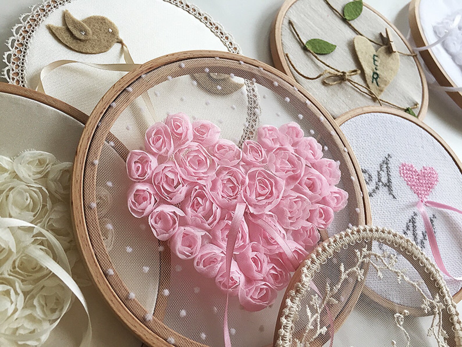 Ring Pillow Alternative Wedding Ring Holder Ringkissen | Etsy