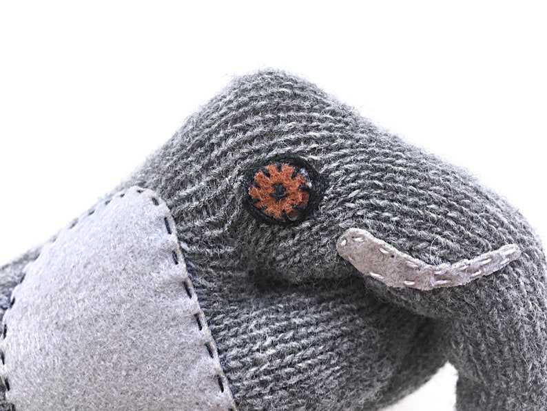 Elephant Gloves Animal Mitten Elephant Gift Wool Unique Etsy