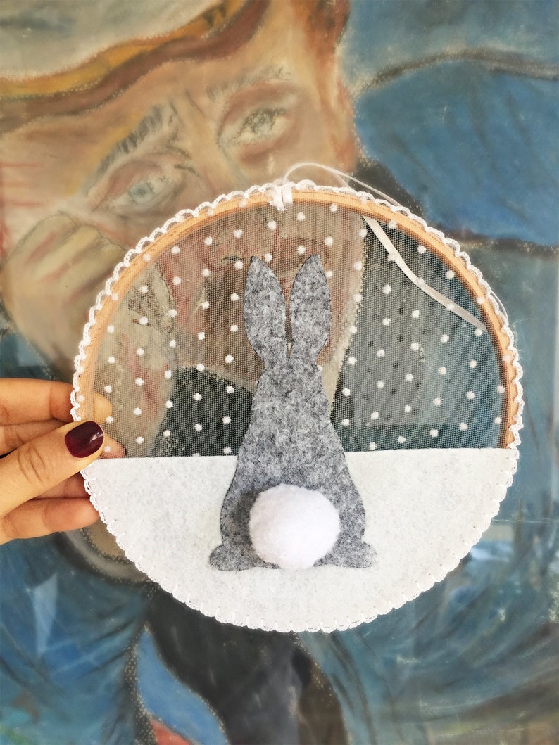 Easter Decor Rabbit Wall Decor Easter Bunnies Wall Art Bunny Etsy