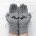 ellianacampbell reviewed Halloween Gloves, Christmas Gift, Grey, Gray, Steel Gray Gloves, Bat Gloves, Horror, Special Gift, Bats, Xmas Gift, Holiday Gift, Unique