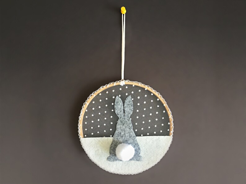 Easter Decor Rabbit Wall Decor Easter Bunnies Wall Art Bunny Etsy