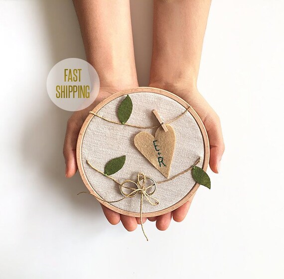 Ring Pillow Alternative Wedding Ring Holder Ringkissen Etsy