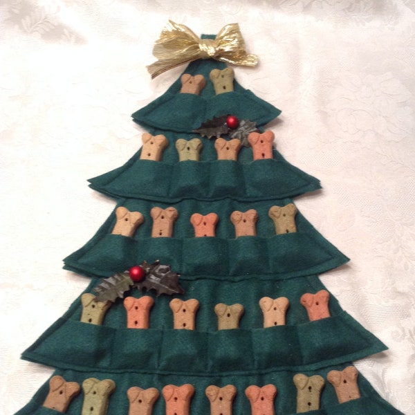 Puppy Treat Tree--Advent Calendar