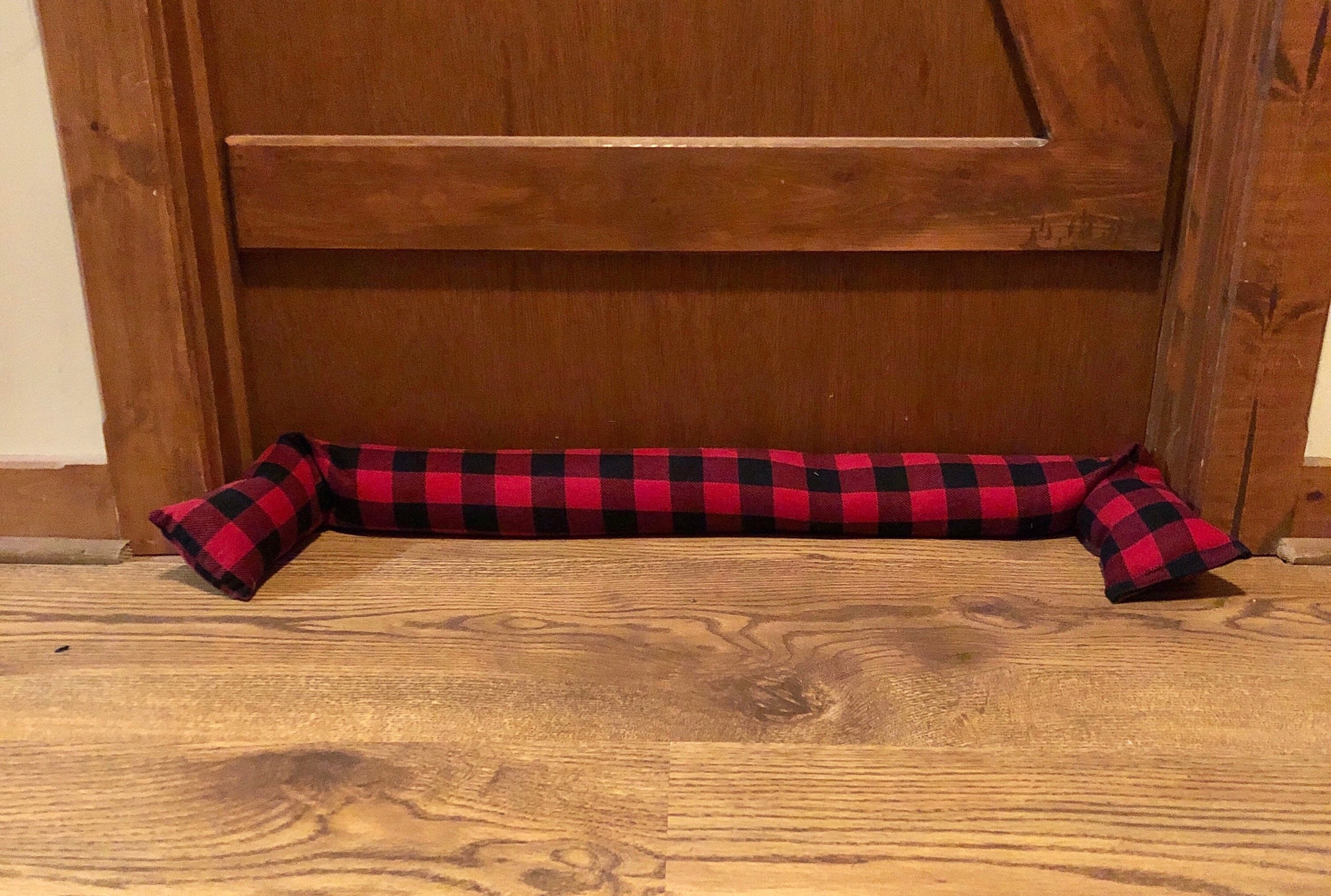 Rice Filled Draft Stopper, Draft Stopper Window, Washable Door Stopper