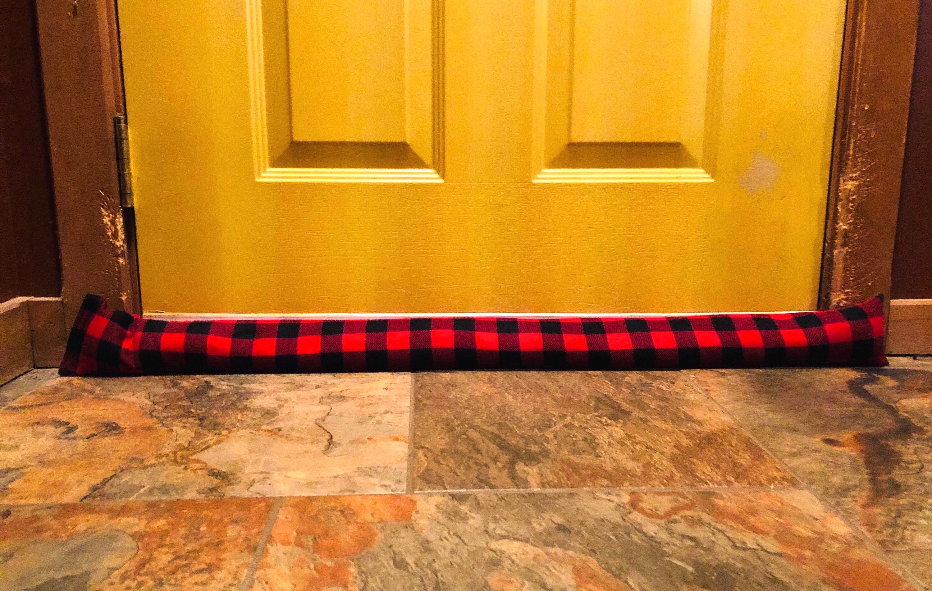 Rice Filled Draft Stopper, Draft Stopper Window, Washable Door Stopper