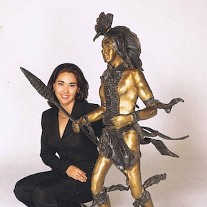 Frederic Remington Indian Dancer Finest US Lost Wax Bronze Statue Sculpture ~ 2 Sizes