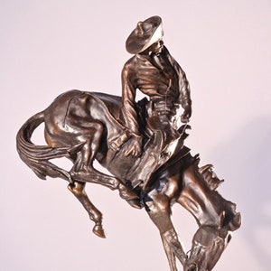 Frederic Remington Bronze Outlaw - Etsy