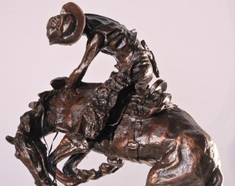 Rattlesnake Finest US Lost Wax Bronze Sculpture Statue by Frederic Remington