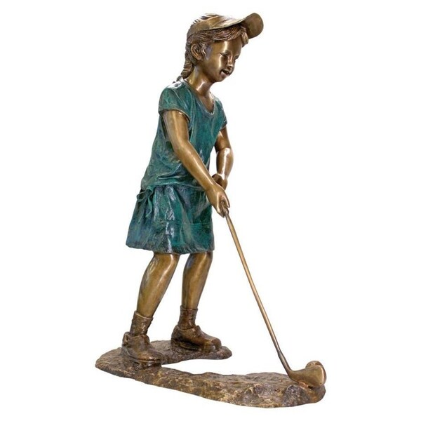 Life Size Golfer Statue Etsy