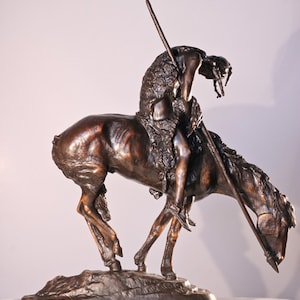 End of the Trail - &quot;Lost Wax Finest&quot; Bronze Statue by James Fraser Regular Size
