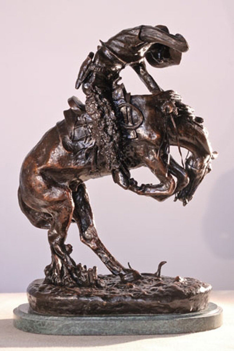 Rattlesnake Finest US Lost Wax Bronze Sculpture Statue by Frederic