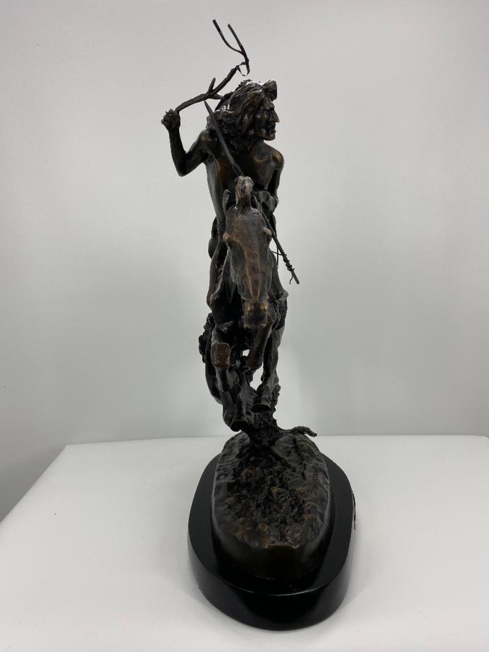 Cheyenne Lost Wax Bronze Collectible Sculpture Statue by Frederic
