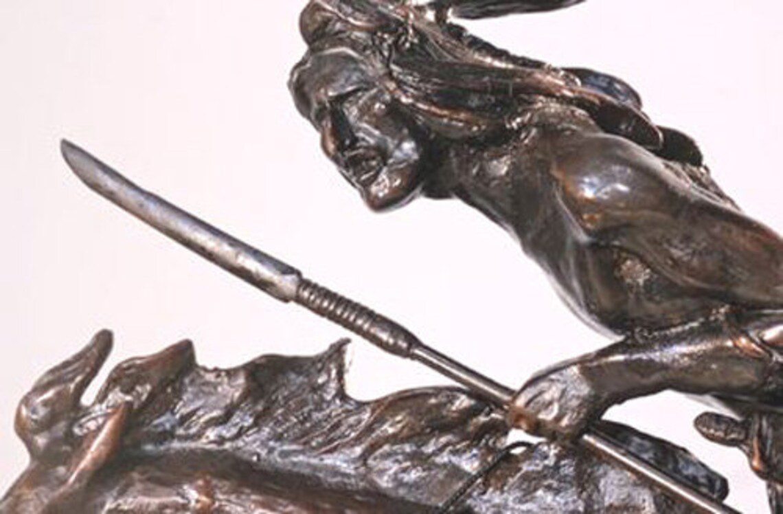 Cheyenne Lost Wax Bronze Collectible Sculpture Statue by Etsy