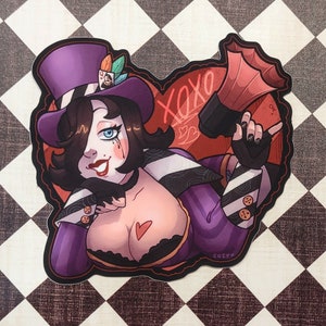 Mad Moxxi 2.5 Inch Matte Waterproof Vinyl Sticker - Borderlands 2