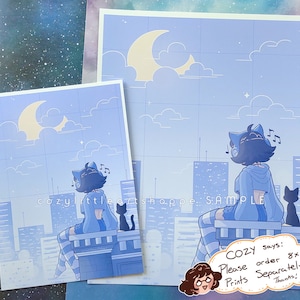 last chance!! || rises the moon - 5x7/8x10 inch matte photo wall art print