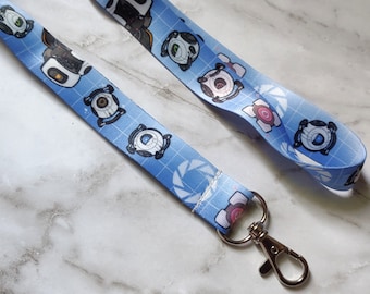 16 Inch Aperture Science Cores Fabric Lanyard (Portal 2)