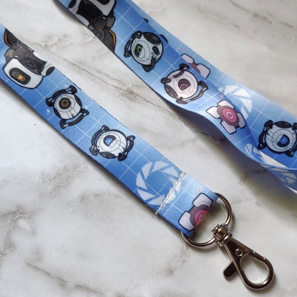 16 Inch Aperture Science Cores Fabric Lanyard (Portal 2)