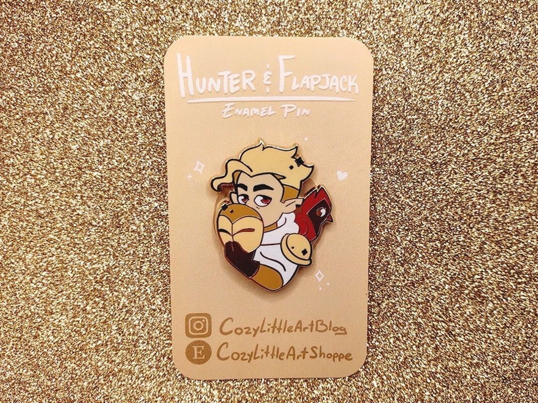 Hunter & Palisman Flapjack 1.5 Inch Enamel Pin the Owl House Etsy UK