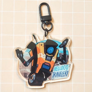 特撮 CLAPTRAP CL4P-TP Gentleman Caller Neca Borderlands Gentleman Caller Claptrap Figure Review