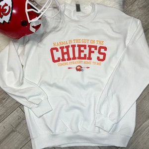 Karma is the guy on the chiefs, Kansas City football, Travis Kelce