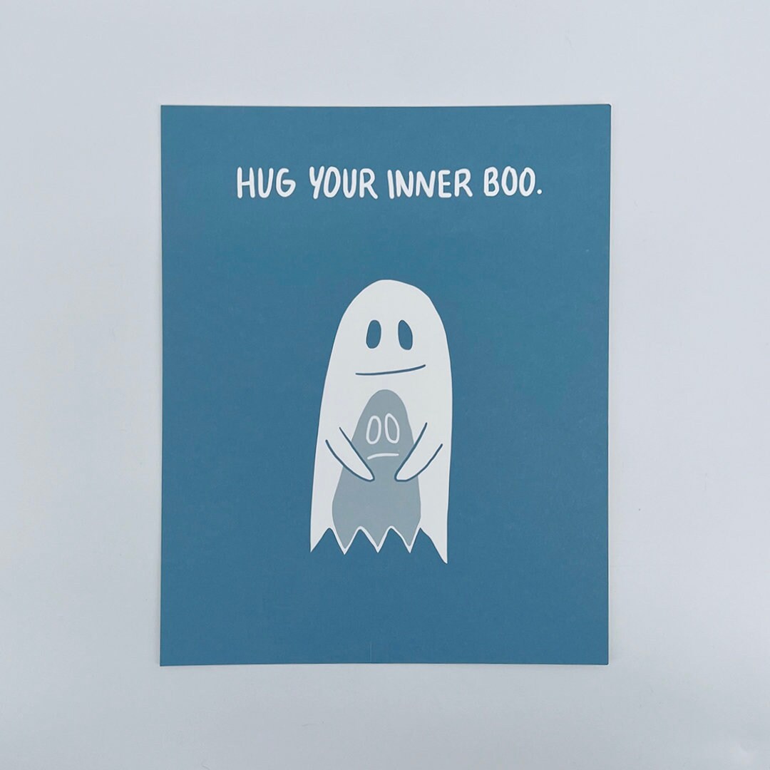 Art Print • Hug Your Inner Boo - Etsy