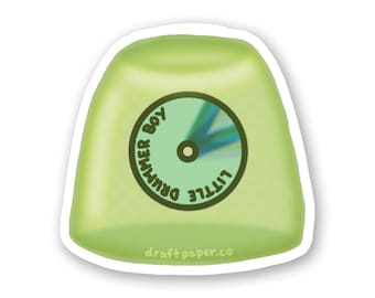 CD in Jello Mold • Illustrated The Office Fan Art Vinyl Sticker