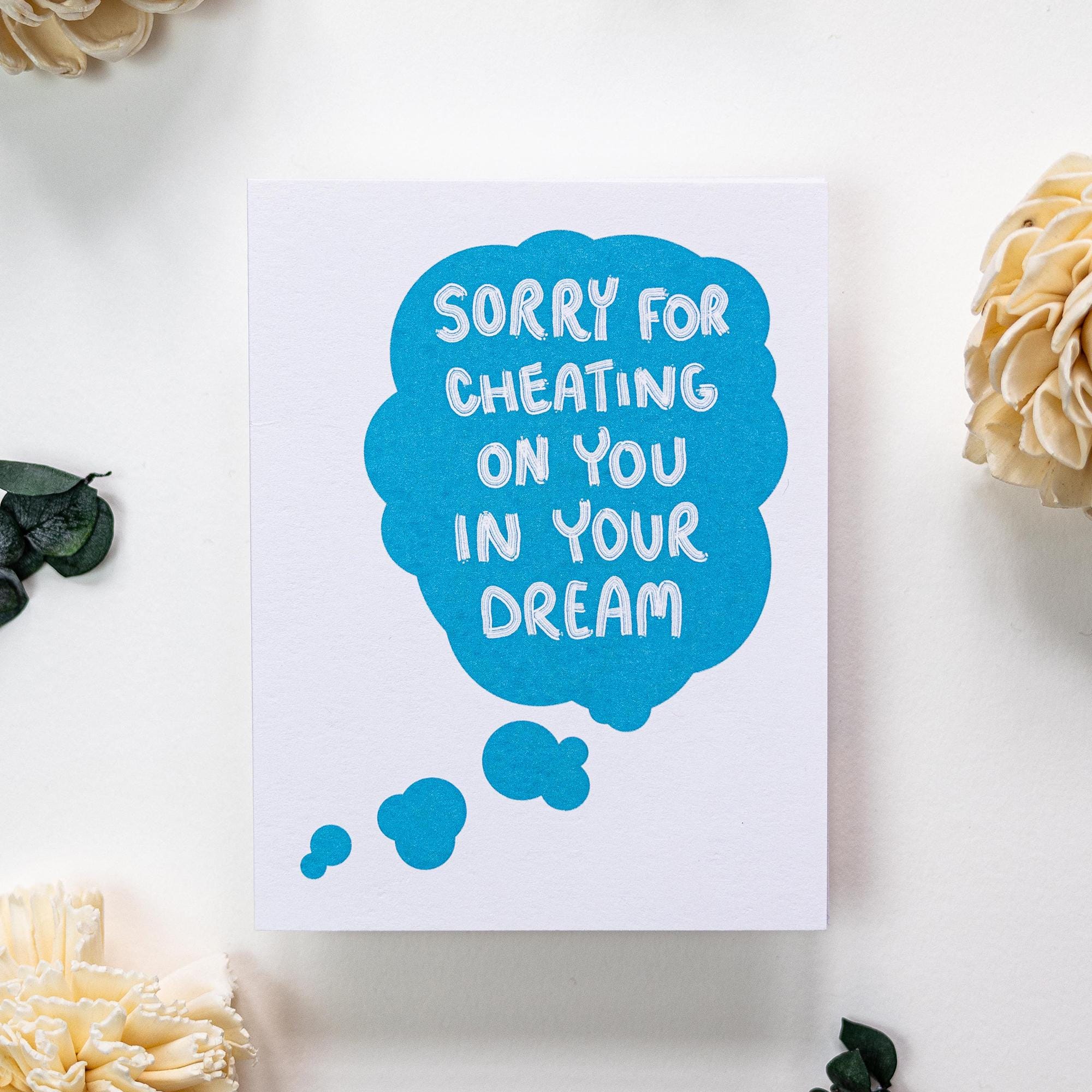 Cheating Greeting Card - Etsy, image size:2000x2000