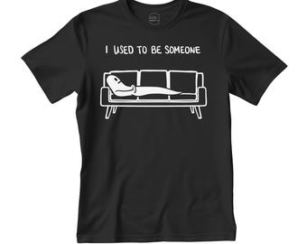 Ik was een spook op therapiebank-T-shirt