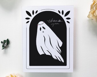 Bedankkaart festival Ghost Illustrated