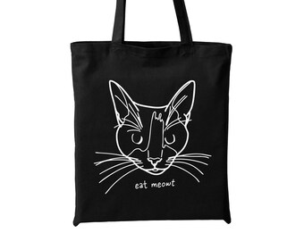 Eat Meowt Cat-draagtas